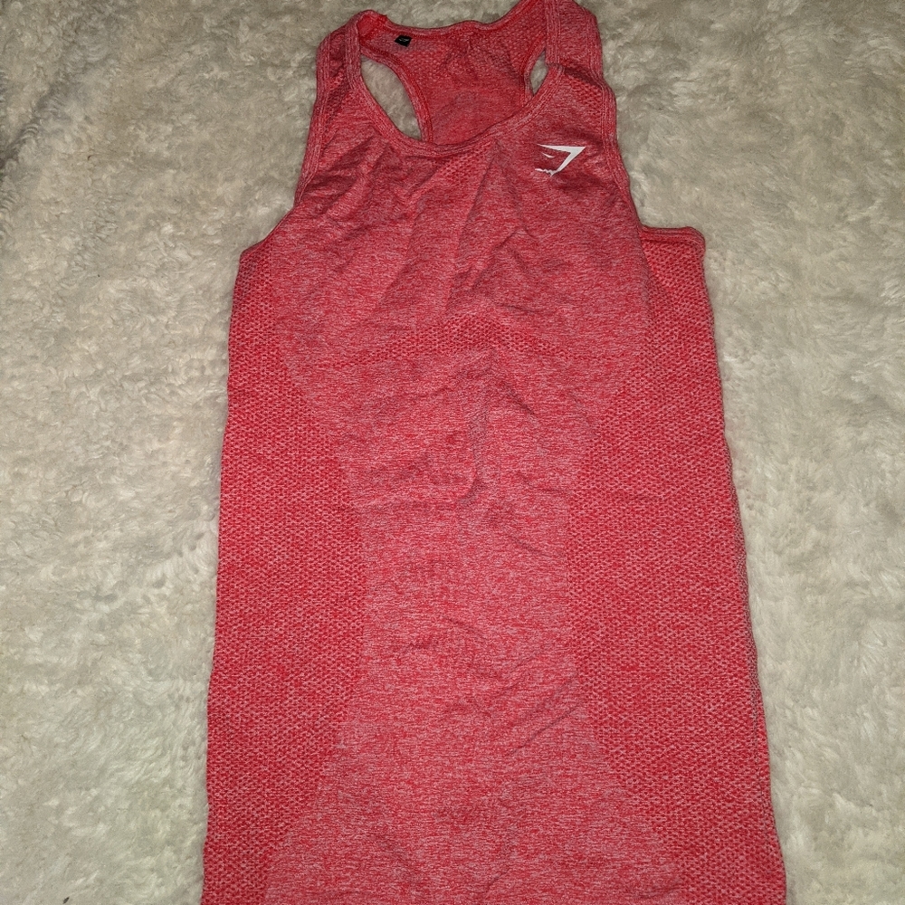 Gymshark Seamless Tank Coral